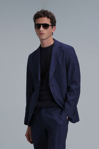 Jak Spor Erkek Blazer Ceket Slim Fit Lacivert - photo 5