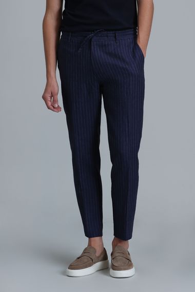 Marıo Smart Erkek Chino Pantolon Tailored Fit Lacivert - photo 2