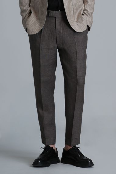 Комфортні коричневі чіноси Star Smart для чоловіків, розміри 44-60 - фото 2