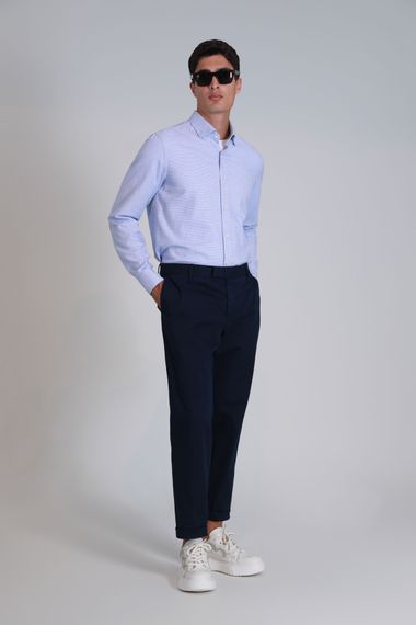 Gabrıel Spor Erkek Chino Pantolon Slim Fit Lacivert - fotoğraf 1