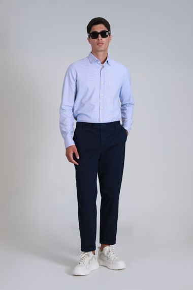 Gabrıel Spor Erkek Chino Pantolon Slim Fit Lacivert - fotoğraf 5