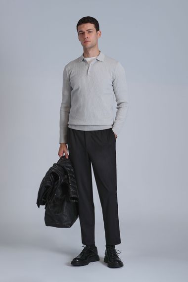 Узкие черные брюки чино для мужчин, повседневные, размер 44-60 - фото 5