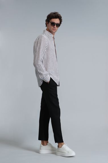 Karl Spor Erkek Chino Pantolon Slim Fit Siyah - photo 4