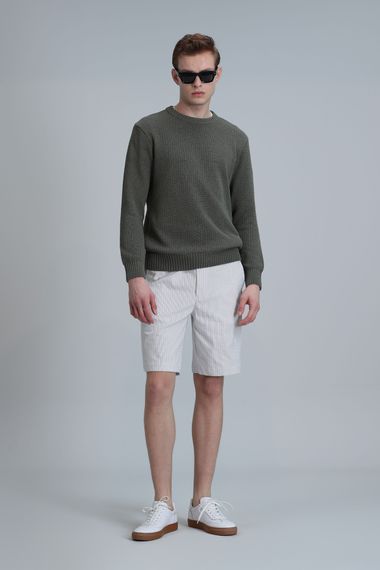 Fral Spor Erkek Chino Şort Slim Fit Bej - photo 4