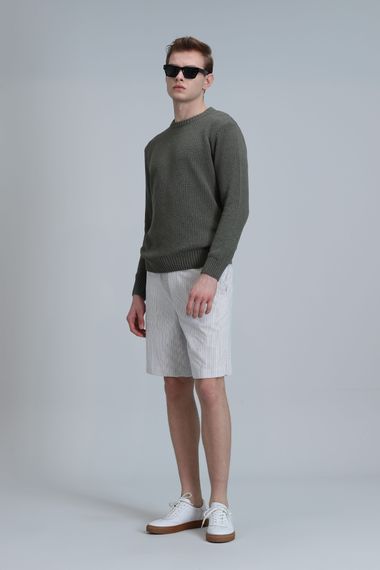 Fral Spor Erkek Chino Şort Slim Fit Bej - photo 5