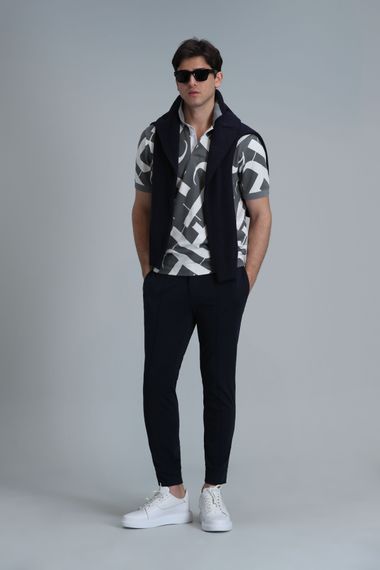 Pito Jogger Pantolon Tailored Fit Lacivert - fotoğraf 1