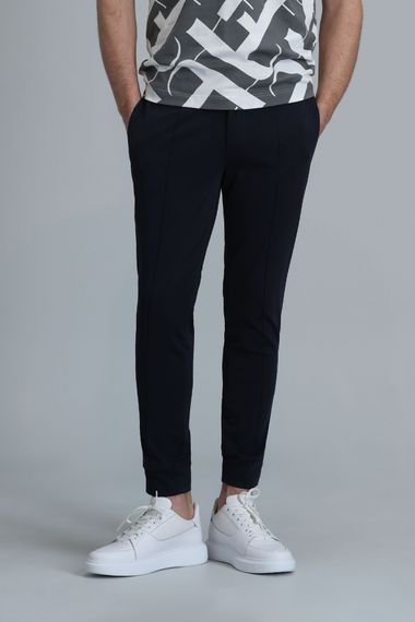 Pito Jogger Pantolon Tailored Fit Lacivert - fotoğraf 2