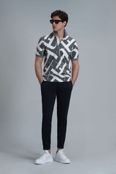 Pito Jogger Pantolon Tailored Fit Lacivert - fotoğraf 4