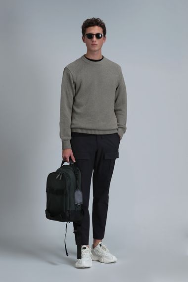 Road Jogger Pantolon Tailored Fit Siyah - fotoğraf 1