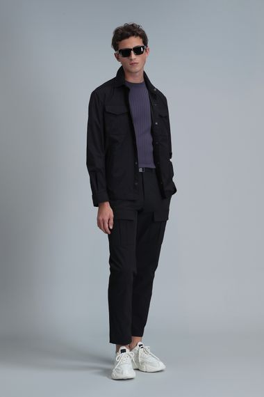 Road Jogger Pantolon Tailored Fit Siyah - fotoğraf 4