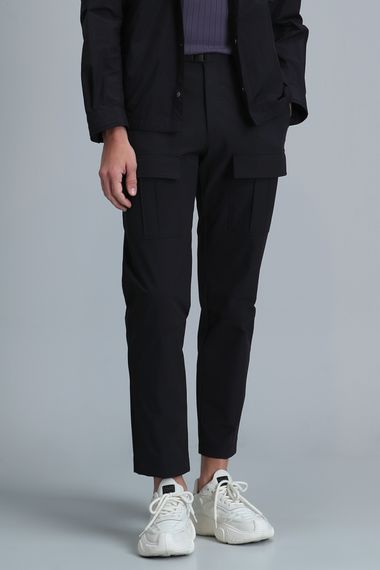 Road Jogger Pantolon Tailored Fit Siyah - fotoğraf 2