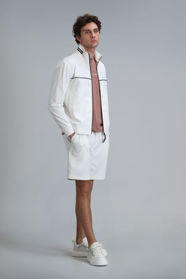 Сині чоловічі шорти еспорту кольору попелястого білого - фото 5