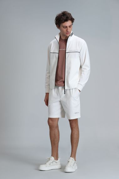 Сині чоловічі шорти еспорту кольору попелястого білого - фото 3