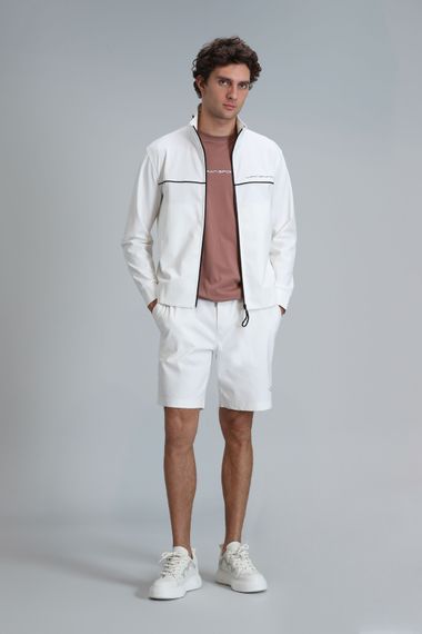 Сині чоловічі шорти еспорту кольору попелястого білого - фото 1