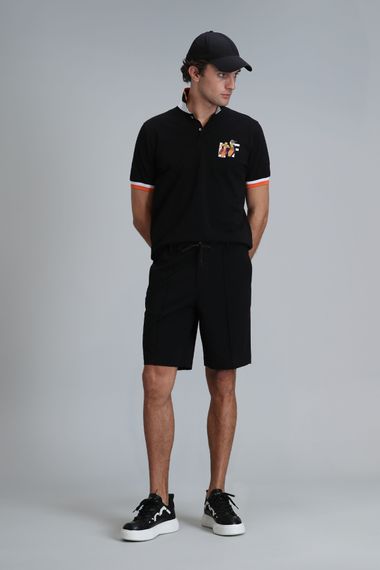 Chrıs Spor Erkek Chino Şort Slim Fit Siyah - photo 4