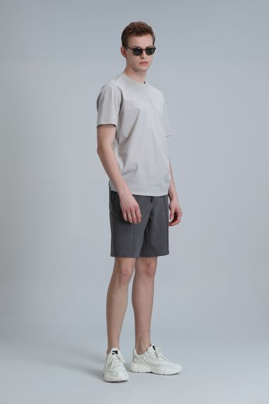 Chrıs Spor Erkek Chino Şort Slim Fit Nefti Yeşil - صورة 3