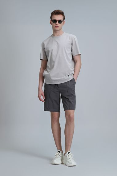 Chrıs Spor Erkek Chino Şort Slim Fit Nefti Yeşil - صورة 1