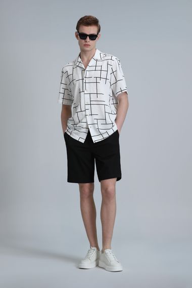 Danıel Spor Erkek Chino Şort Slim Fit Siyah - photo 4