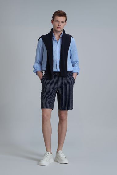 Curtıs Spor Erkek Chino Şort Slim Fit Lacivert - photo 1