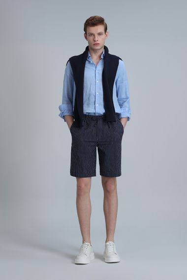 Curtıs Spor Erkek Chino Şort Slim Fit Lacivert - photo 5