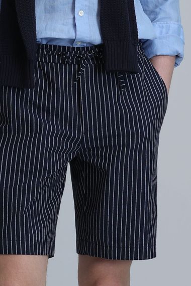 Curtıs Spor Erkek Chino Şort Slim Fit Lacivert - photo 2