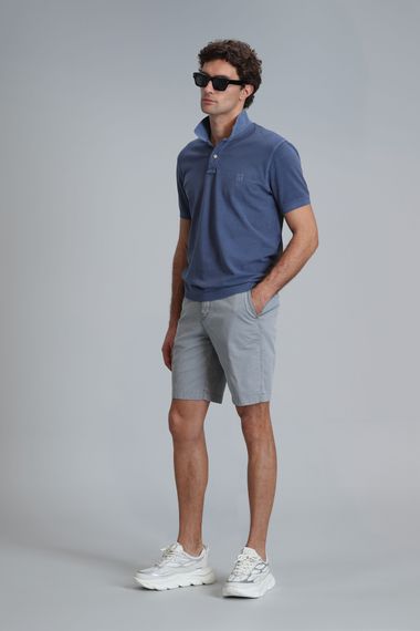 Zegler Spor Erkek Chino Şort Slim Fit Gri - photo 4