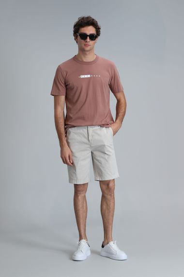 Zegler Spor Erkek Chino Şort Slim Fit Bej - photo 1