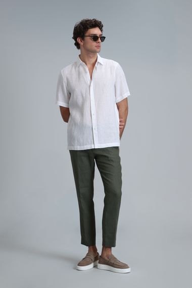 Karl Spor Erkek Chino Pantolon Slim Fit Yeşil - fotoğraf 4