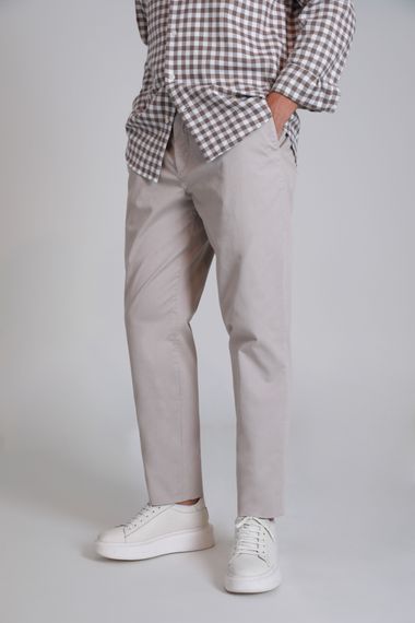 Gabrıel Spor Erkek Chino Pantolon Slim Fit Taş - photo 3