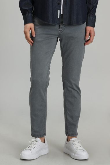 Helt Sport 5 Pocket Men's Trousers Slim Fit Gray - photo 2