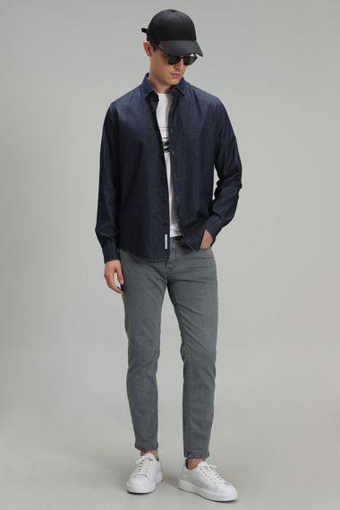 Helt Sport 5 Pocket Men's Trousers Slim Fit Gray - photo 3