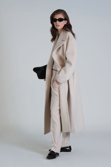 Burnıe Kadın Palto Bej - photo 3