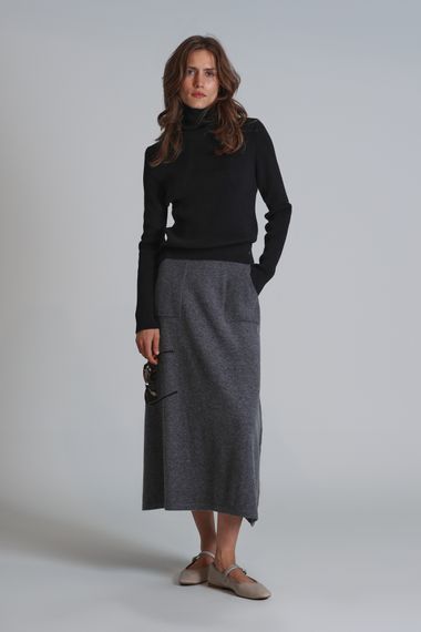 Gale Kadın Kazak Siyah - photo 5