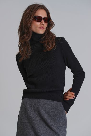 Gale Kadın Kazak Siyah - photo 3