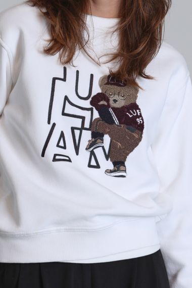 Женский свитер Pıtcher, вязаный, сломанный белый, размеры S, M, L, XL, XS - фото 3