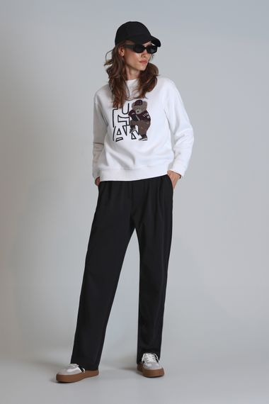Женский свитер Pıtcher, вязаный, сломанный белый, размеры S, M, L, XL, XS - фото 4