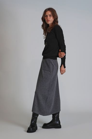 Bronte Kadın Kazak Siyah - photo 1