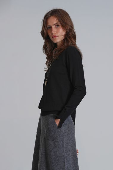 Bronte Kadın Kazak Siyah - photo 5