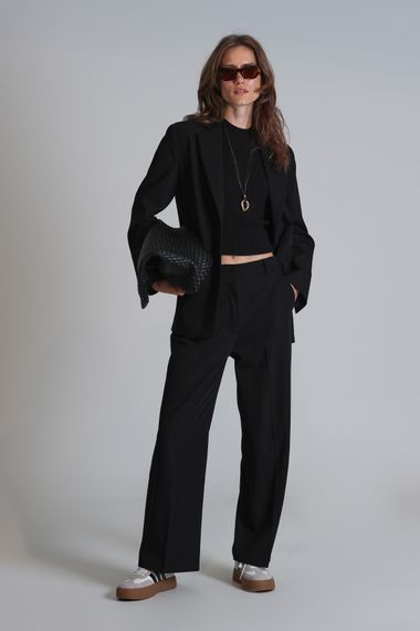 Dına Kadın Kazak Siyah - fotoğraf 4