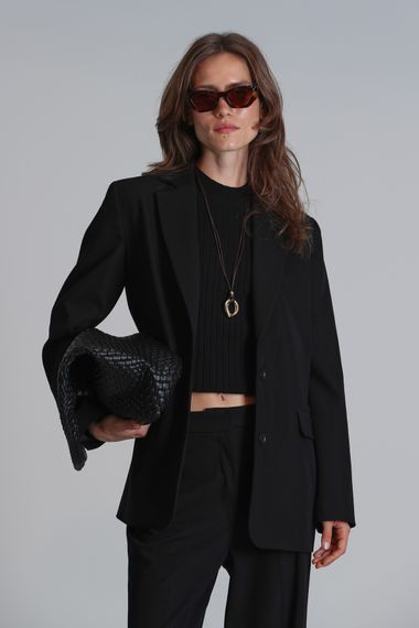 Sheldon Kadın Ceket Siyah - photo 3