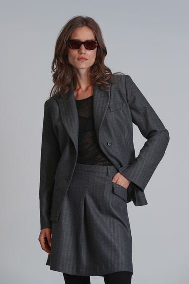 Vıctor Kadın Ceket Gri - photo 5