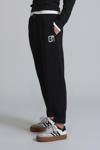 Костюм для жінок Nıce, в'язаний, чорний, різні розміри S, XS, L, XL - фото 3