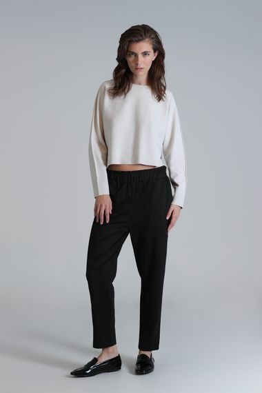 Жіночі брюки Lorı антрацитового кольору, стильні та зручні для повсякденного використання, різні розміри S-XXL - фото 4