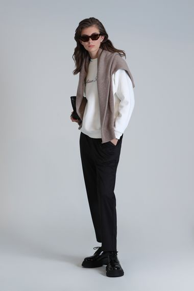 Жіночі брюки Lorı чорного кольору, стильні та зручні, доступні в різних розмірах S-XXL - фото 5