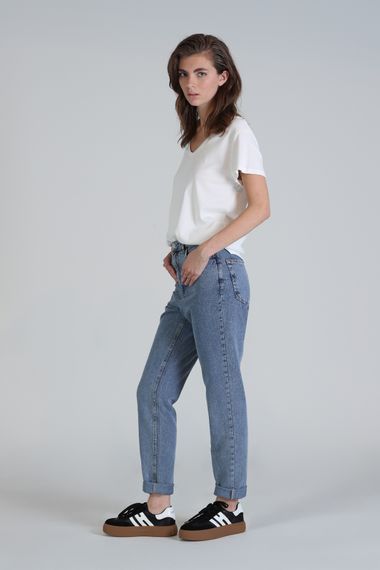 Футболка жіноча Florans, колір екрю, розміри S, M, L, XL, XXL, стильний дизайн для комфортного повсякденного носіння - фото 5