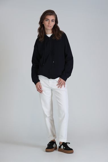 Brera Kadın Örme Sweatshırt Lacivert - photo 2