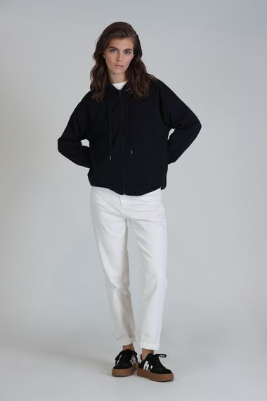 Brera Kadın Örme Sweatshırt Lacivert - photo 4