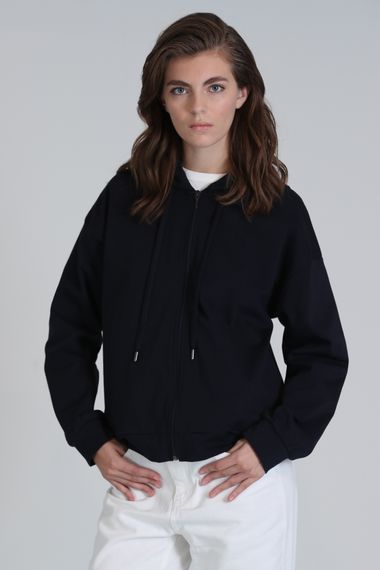 Brera Kadın Örme Sweatshırt Lacivert - photo 3