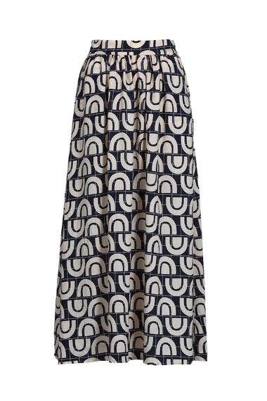 Corso Kadın Etek Lacivert - photo 2