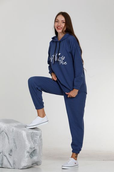 Nisanca Women's Seasonal Hoodie Tracksuit Set - Home Wear - photo 1